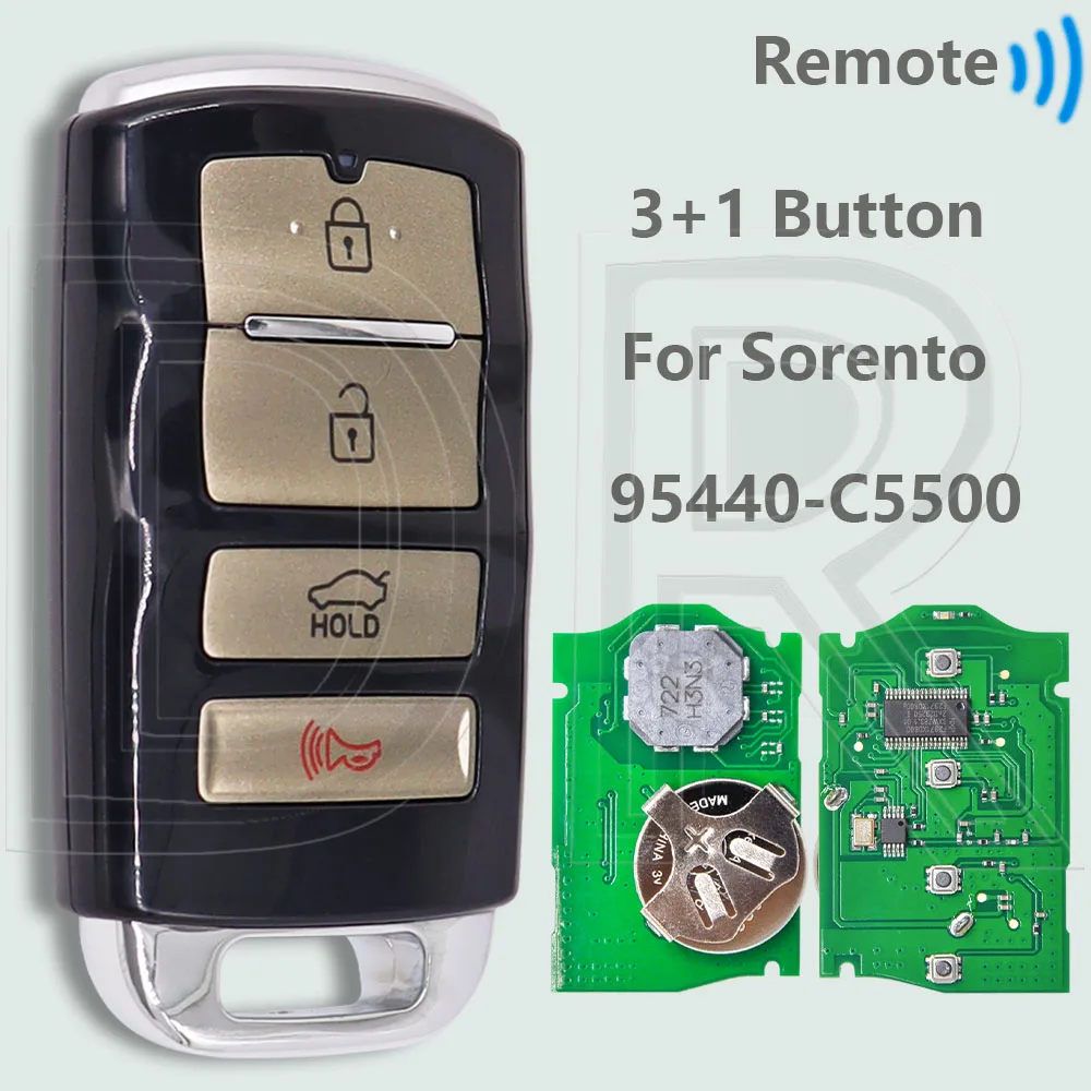 DR 95440-C5500 95440-F6000 95440-F6100 ID47 433MHz Keyless Go Car Remote Key For KIA Sorento 2019 Cadenza 2016-2019 - Image 9