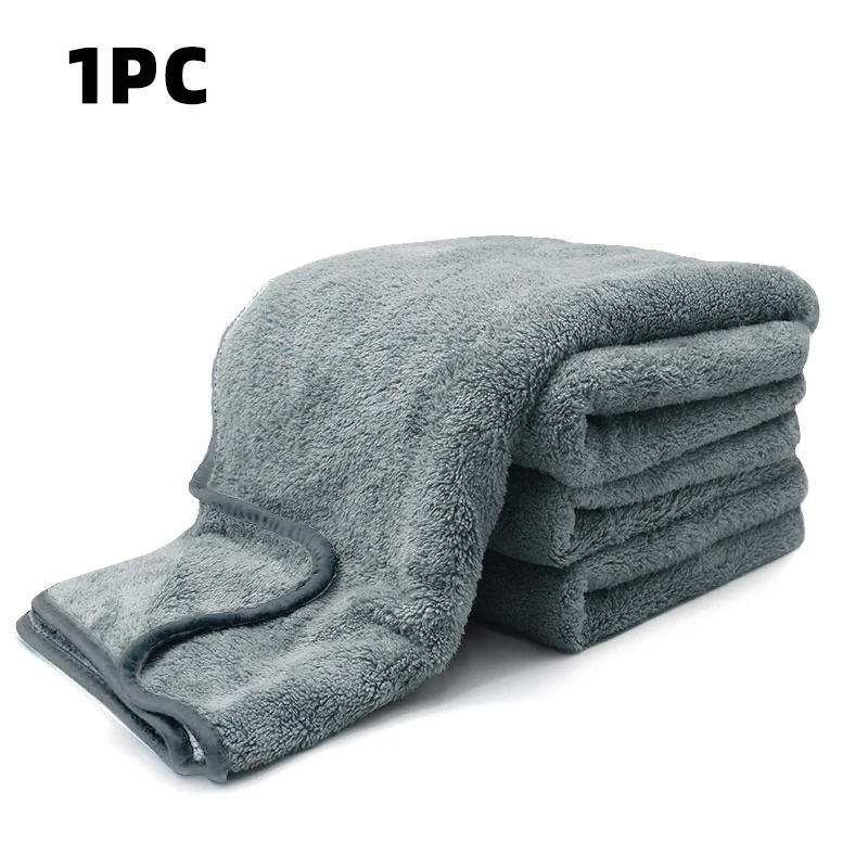 SEAMETAL Microfiber Auto Wash Towel Super Absorbency Car Cleaning Drying Towel Multifunctional Cloths for Car Wash Accessories - Image 9