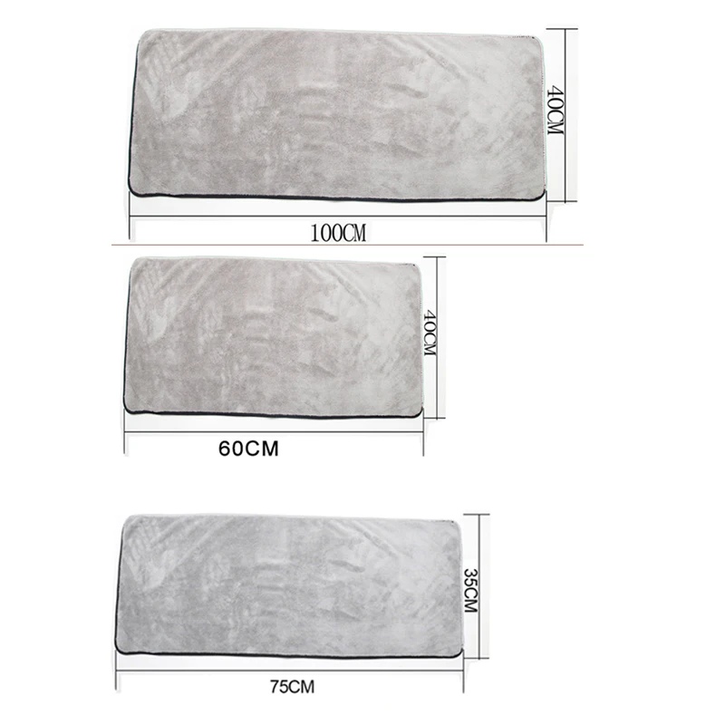 SEAMETAL Microfiber Auto Wash Towel Super Absorbency Car Cleaning Drying Towel Multifunctional Cloths for Car Wash Accessories - Image 6