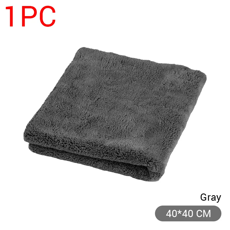 SEAMETAL 40X40cm Microfiber Towels Car Care Washing Thicken Towel Car Detailing Drying Cloth Cleaning Tool Auto Wash Accessories - Image 10