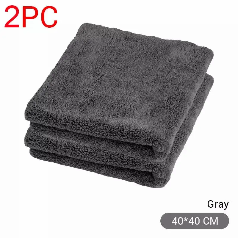SEAMETAL 40X40cm Microfiber Towels Car Care Washing Thicken Towel Car Detailing Drying Cloth Cleaning Tool Auto Wash Accessories - Image 8