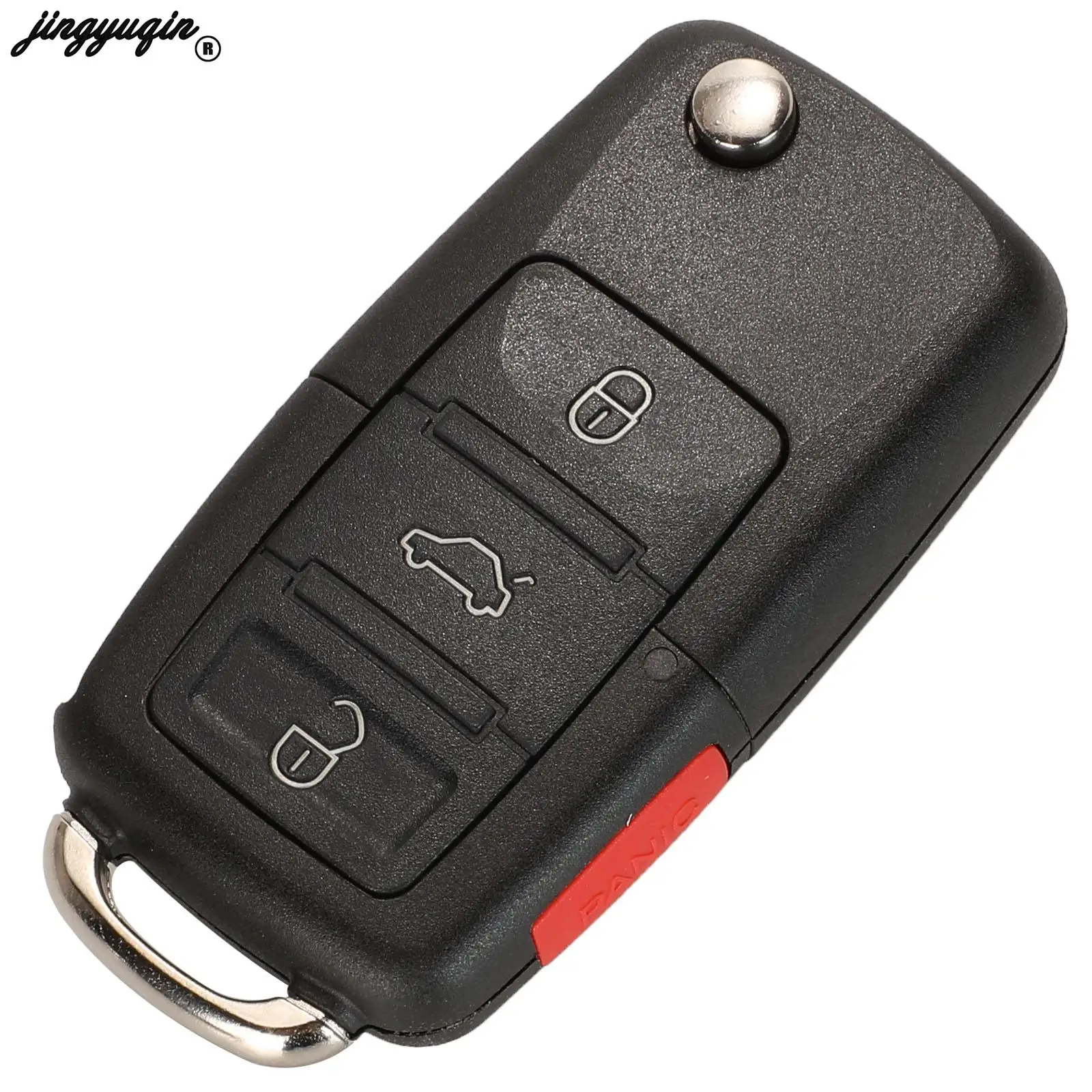 jingyuqin 2/3/4 Buttons 315/434MHz Folding Car Remote Key id48 For VW SEAT Altea Ibiza Leon Toledo T5 1J0959753AG 1K0959753G - Image 3