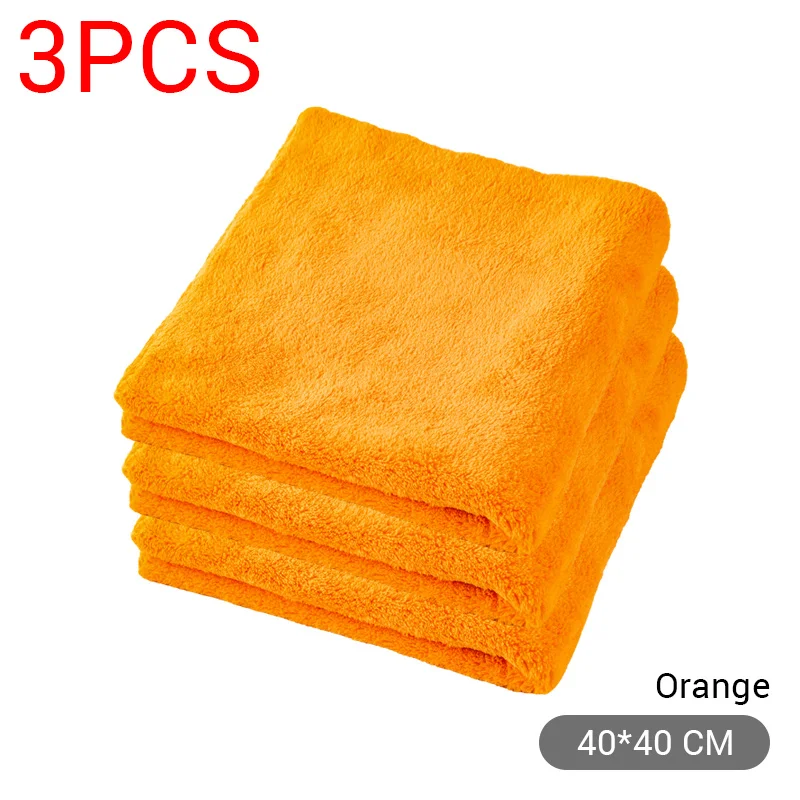SEAMETAL 40X40cm Microfiber Towels Car Care Washing Thicken Towel Car Detailing Drying Cloth Cleaning Tool Auto Wash Accessories - Image 11