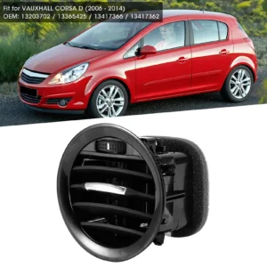 Dashboard Air Vent Heater Outer 13203702 13365425 Fit for VAUXHALL CORSA D 2006-2014 Dashboard Air Vent Heater Air Vent Nozzle