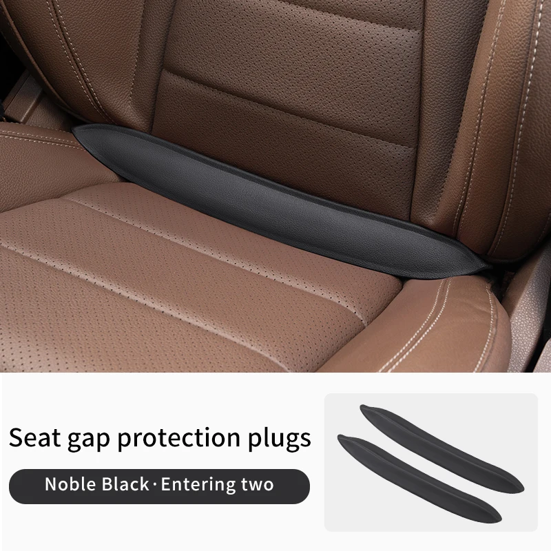 EVA Car Seat Crevice Filling Strip Universal Seat Blocker Prevent Dropping Car Accessories Plug-In Car Seat Gap Filler Elastic - Image 7