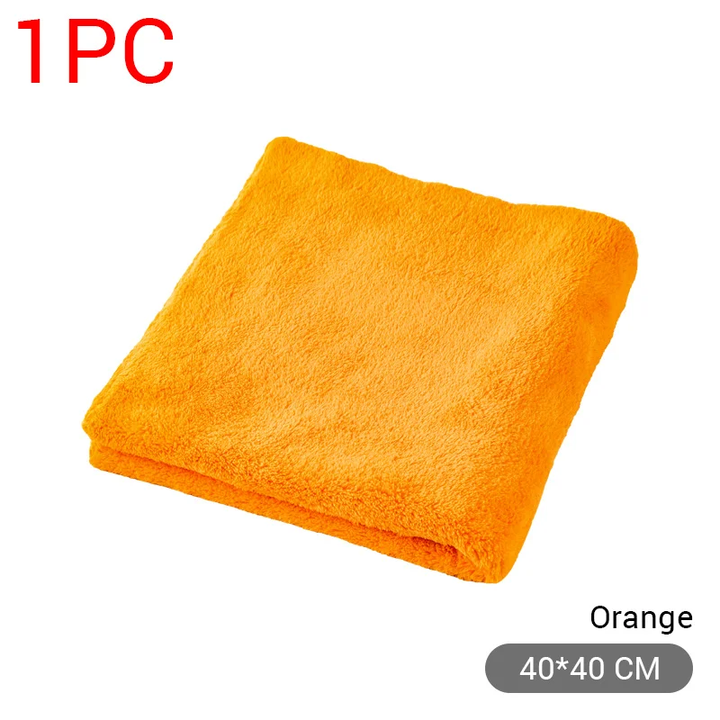 SEAMETAL 40X40cm Microfiber Towels Car Care Washing Thicken Towel Car Detailing Drying Cloth Cleaning Tool Auto Wash Accessories - Image 9